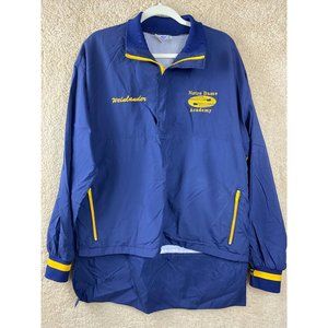 Notre Dame Academy Crew Sz L Vintage Pullover Windbreaker Coat